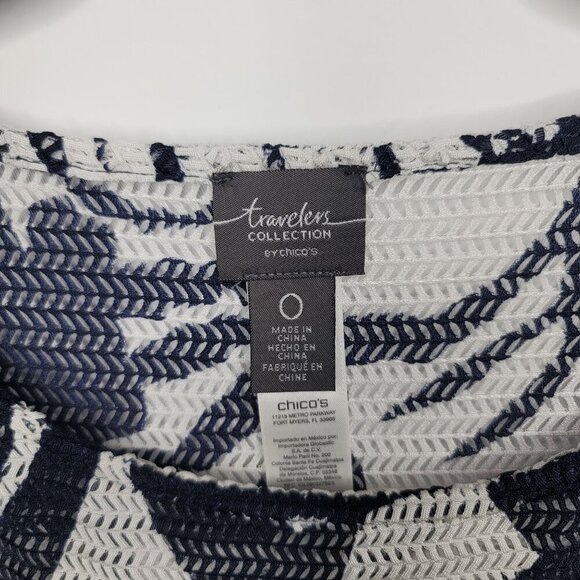 Chico's Travelers Tunic Womens 0 (Small) - Picture 5 of 8